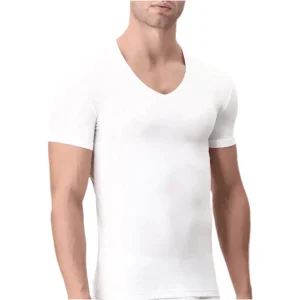 Mezza Manica Uomo Scollo V Cotone Modal Mansuè Art.40095|40996 |40156